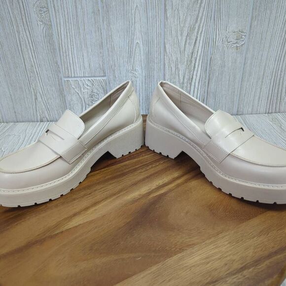 Madden Girl Heather Loafers Bone Paris Women’s US 8.5 - Picture 7 of 11